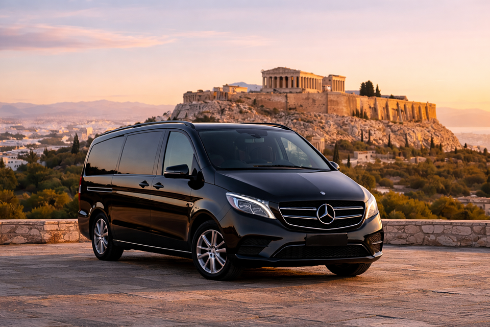 Mercedes Vito premium van in Athens
